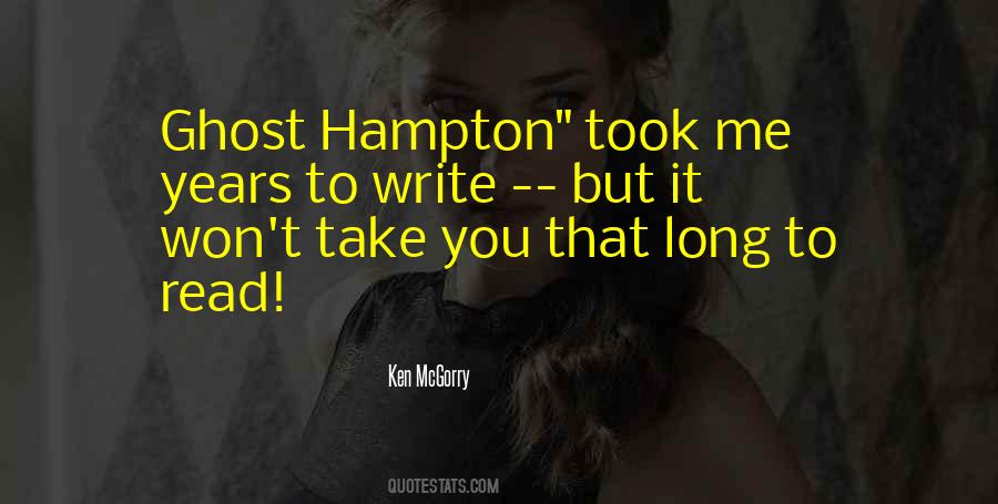 Quotes About The Hamptons #1014094