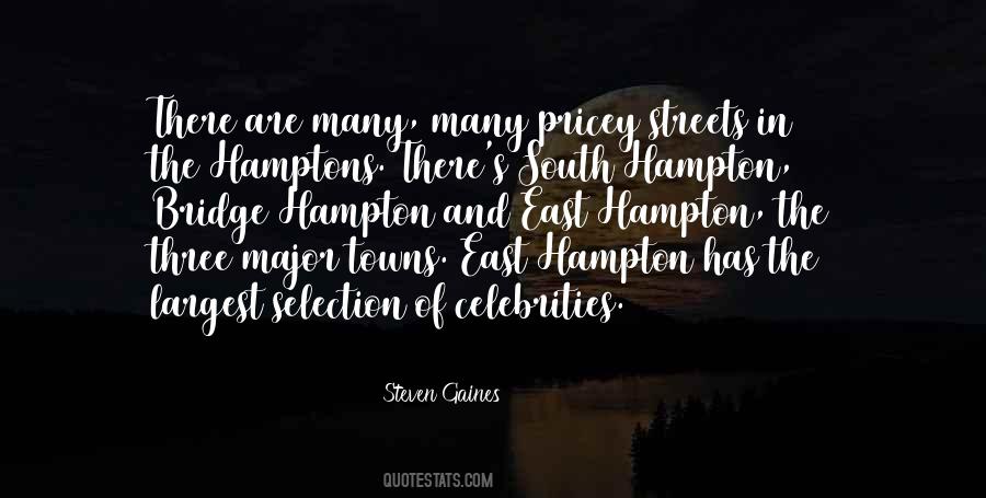 Quotes About The Hamptons #250755