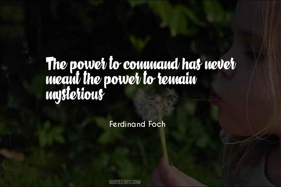 Foch Quotes #1646690