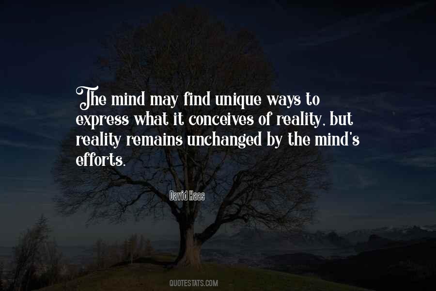 Unique Mind Quotes #1769140