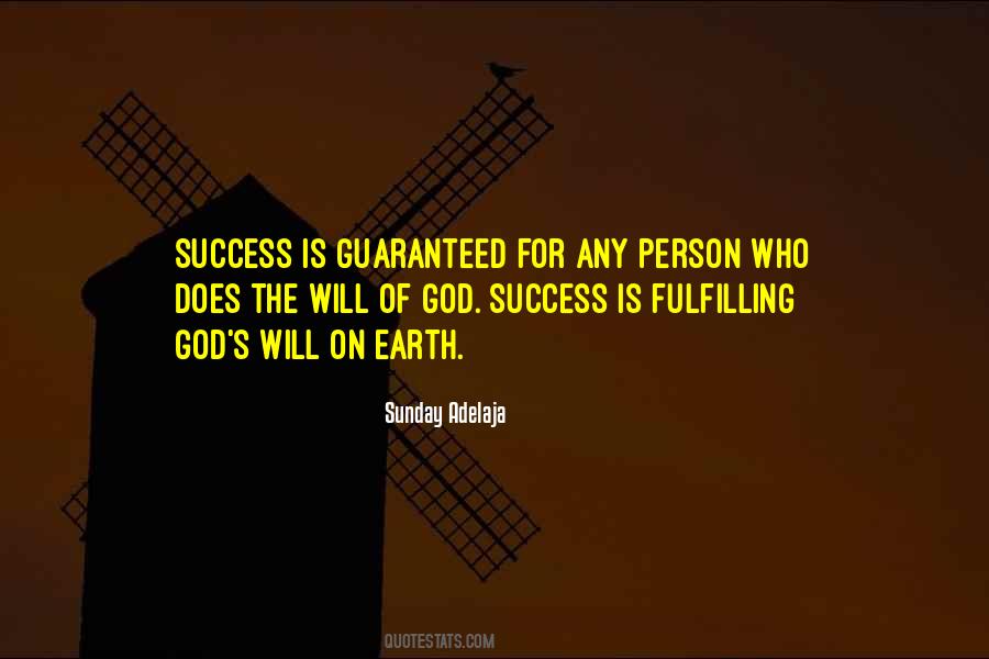 Success Is Not Guaranteed Quotes #151570