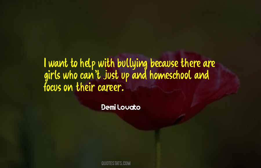 Focus On My Career Quotes #1136735