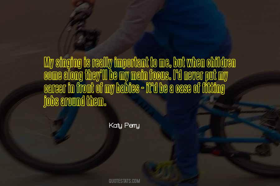 Focus On My Career Quotes #160377