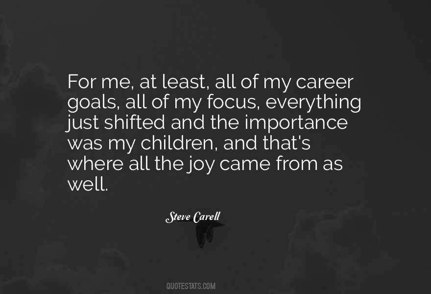 Focus On My Career Quotes #302832