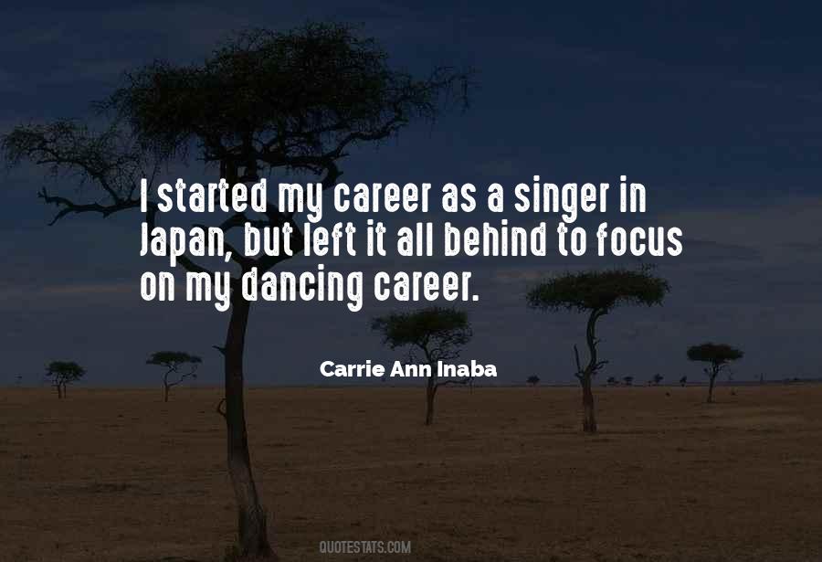 Focus On My Career Quotes #501906