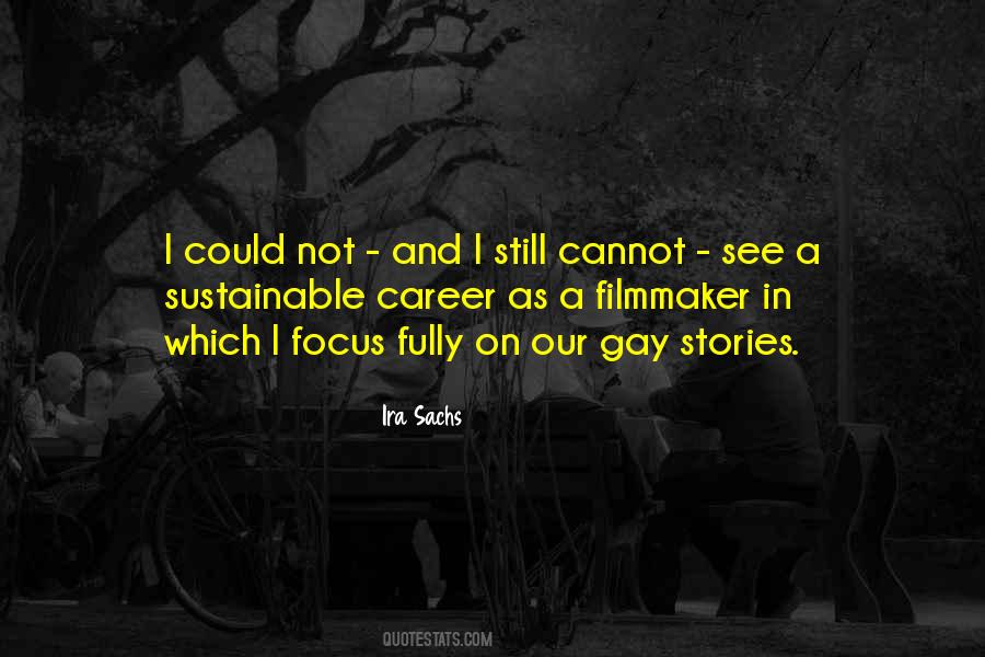 Focus On My Career Quotes #786819