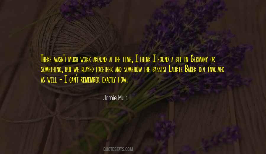 Quotes About A Baker #1065607