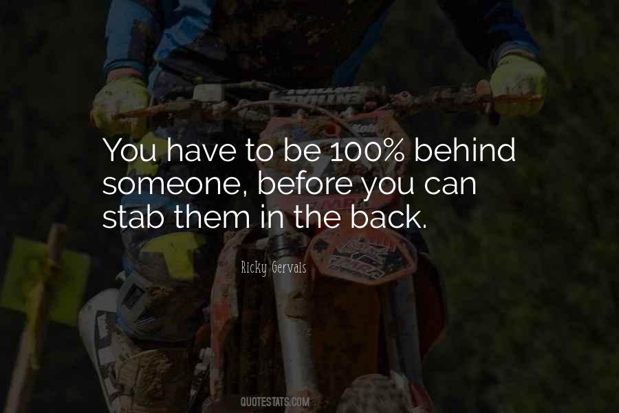 Stab Back Quotes #1611494