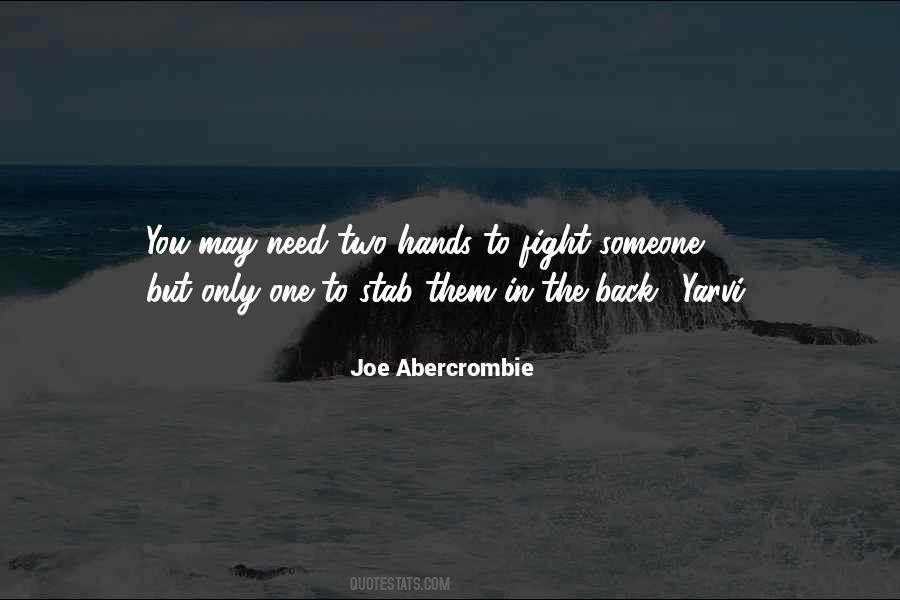 Stab Back Quotes #393414