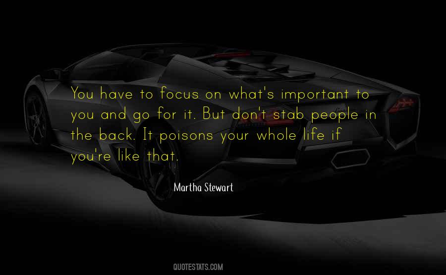 Stab Back Quotes #708159