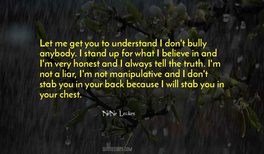 Stab Back Quotes #735849