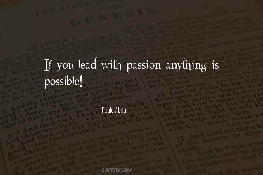 Passion With Quotes #46879