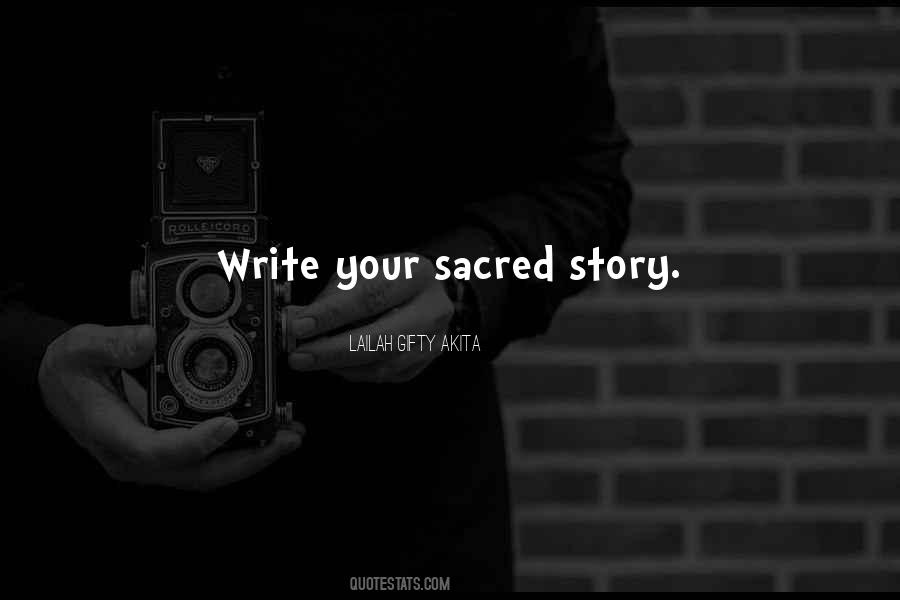 Write Your Life Story Quotes #884714