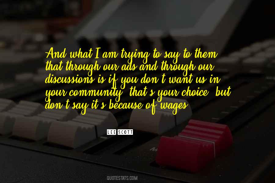 Quotes About Your Community #175057