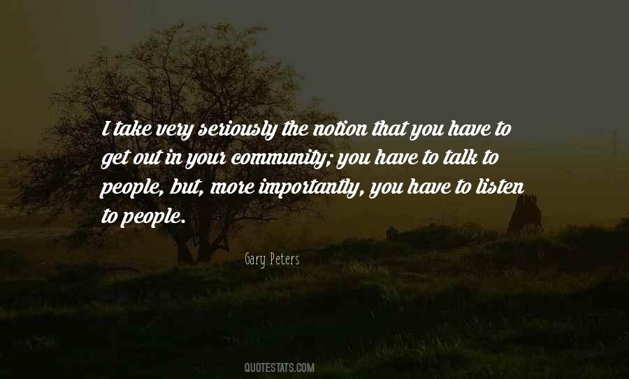 Quotes About Your Community #192196