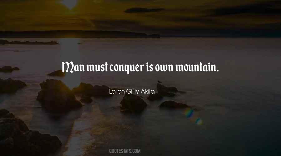 Man Mountain Quotes #462760