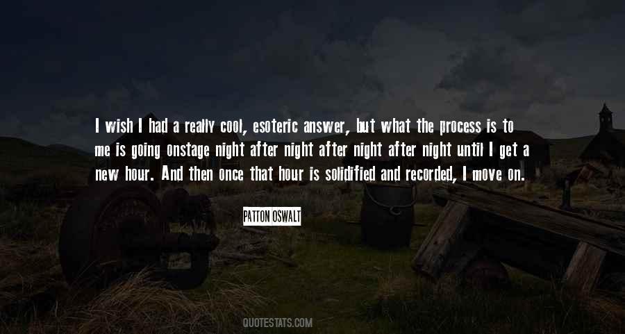 I Move On Quotes #1215491