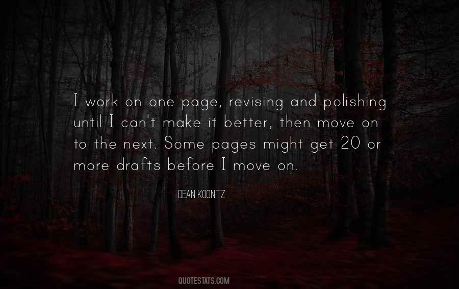 I Move On Quotes #443513