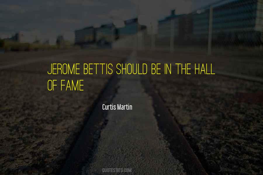 Quotes About The Hall Of Fame #320009