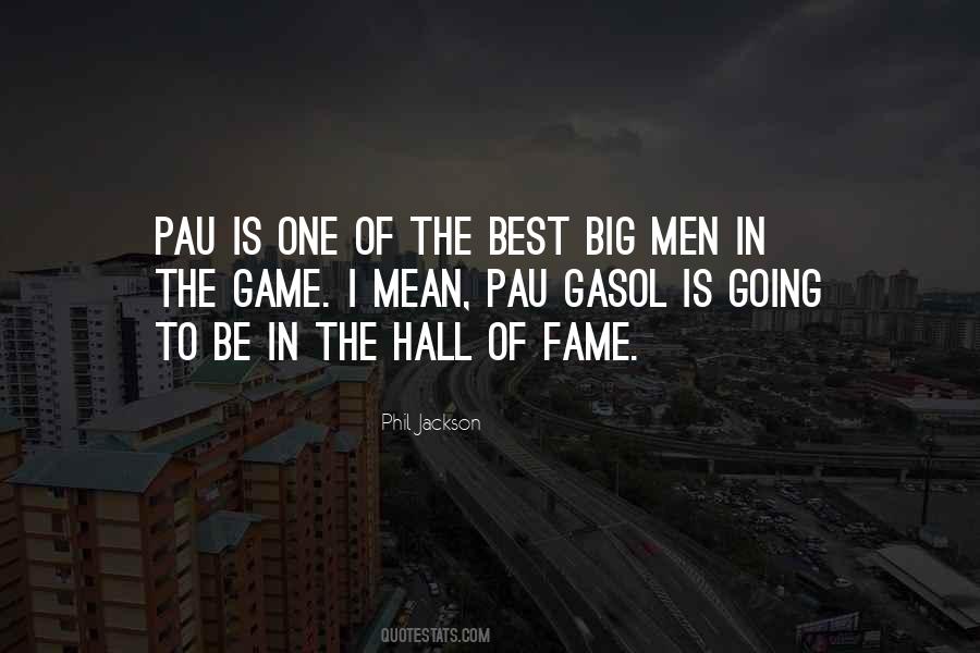 Quotes About The Hall Of Fame #924098