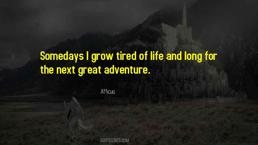 Long Adventure Quotes #1458195