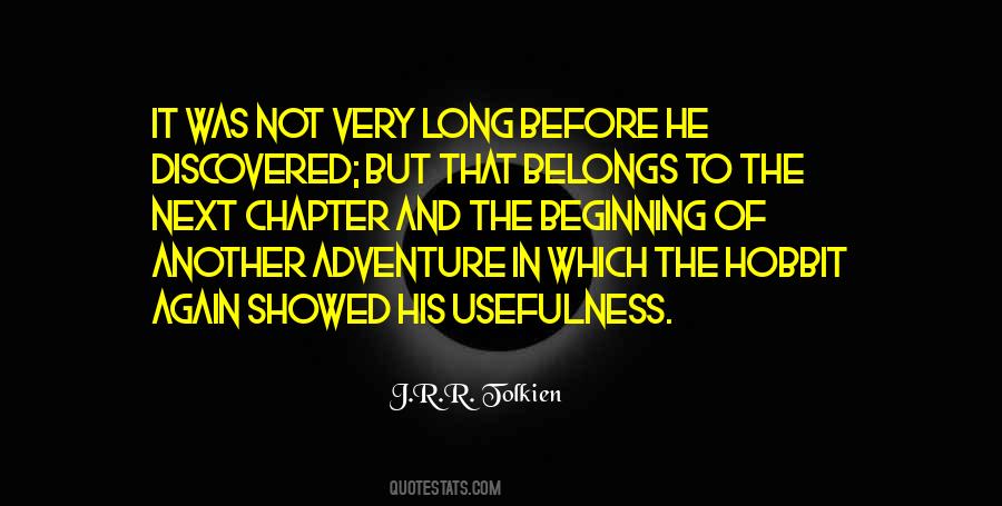 Long Adventure Quotes #1604181