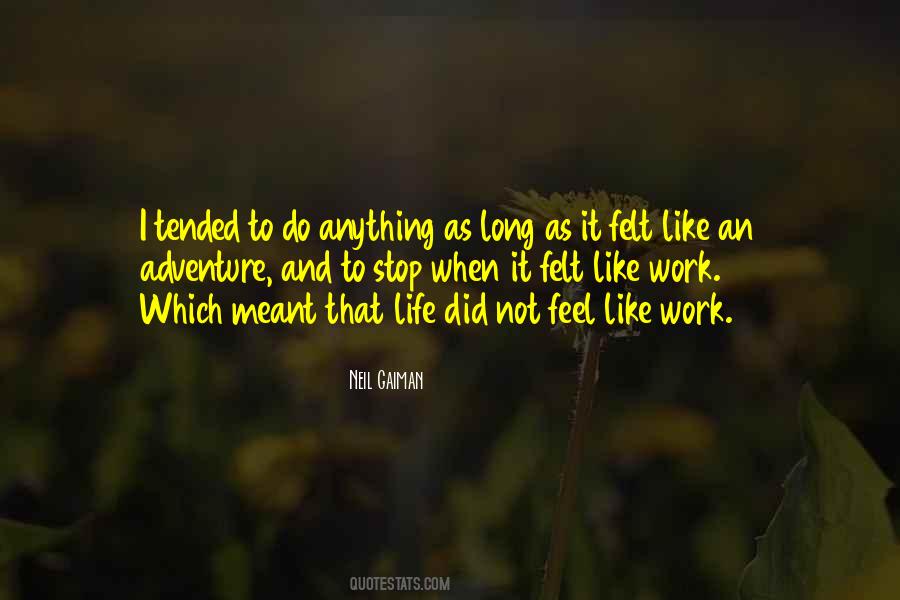 Long Adventure Quotes #85113
