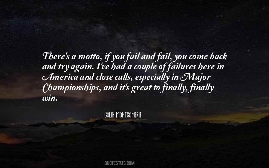 If You Try And Fail Quotes #1153436