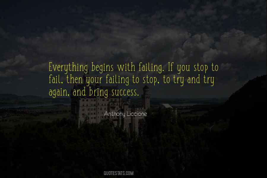 If You Try And Fail Quotes #892517