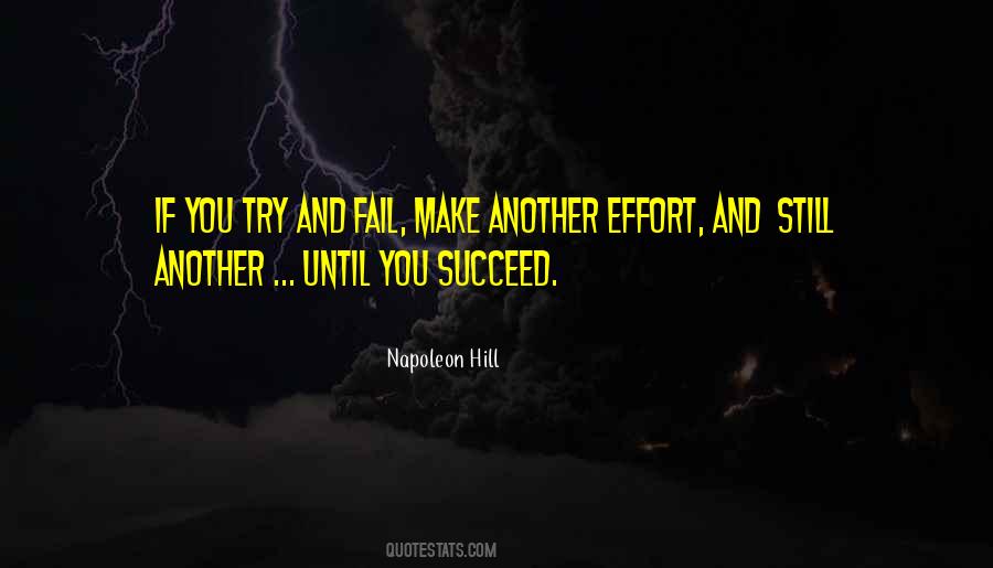 If You Try And Fail Quotes #979575