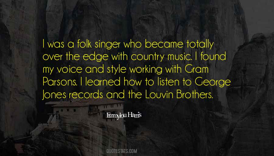 Folk Singer Quotes #372489
