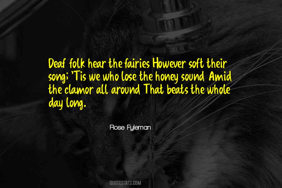 Folk Song Quotes #1399822