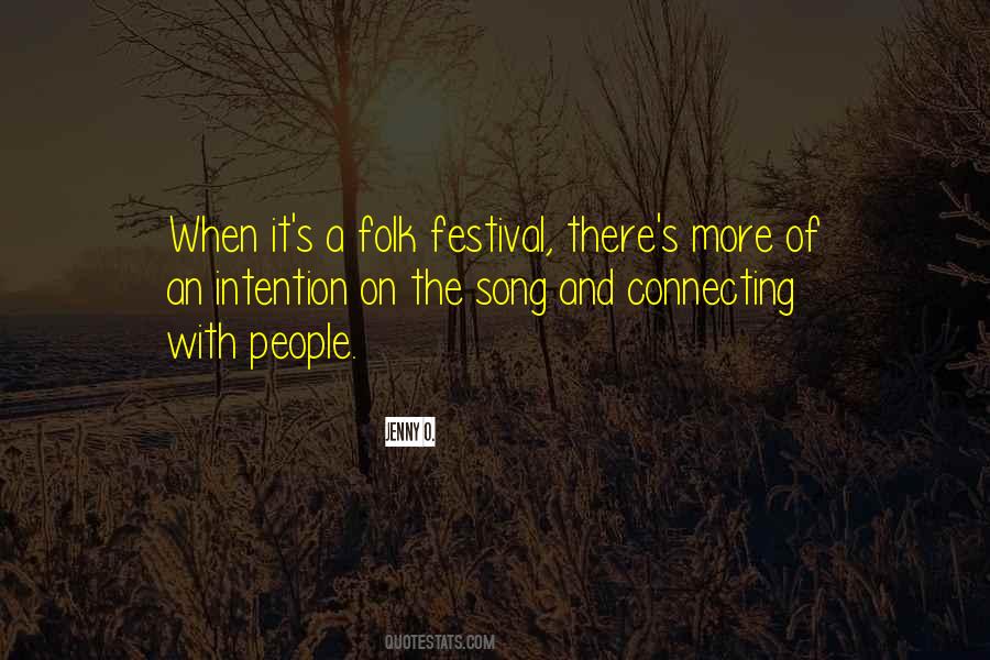 Folk Song Quotes #172894