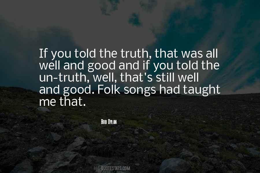 Folk Song Quotes #567629