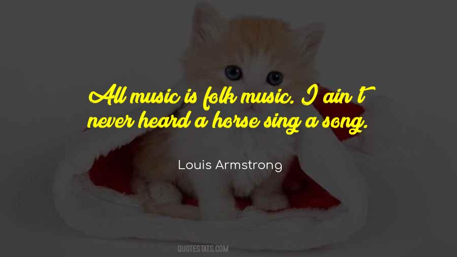 Folk Song Quotes #685776