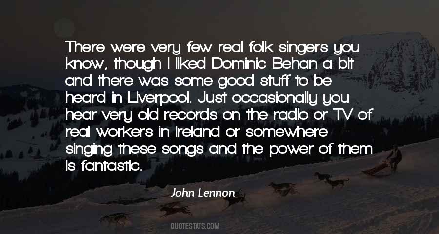 Folk Song Quotes #785073