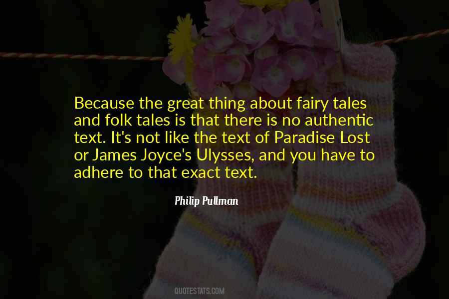 Folk Tale Quotes #1232601