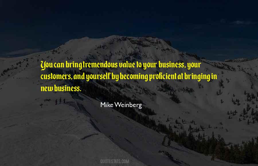 Bring Value Quotes #1253076