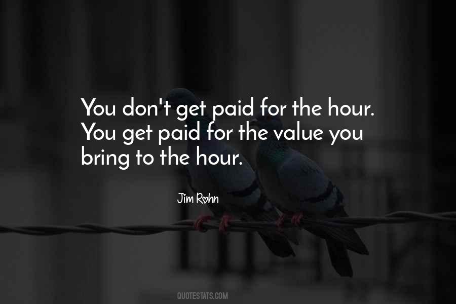 Bring Value Quotes #1284983