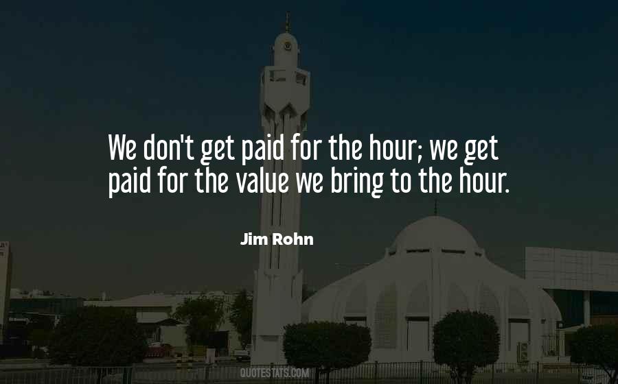 Bring Value Quotes #850649