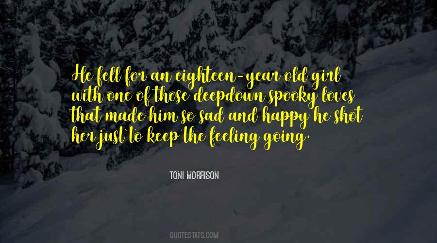 Feeling For A Girl Quotes #1628964
