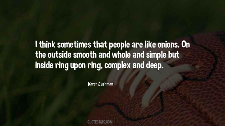 Simple And Deep Quotes #301996