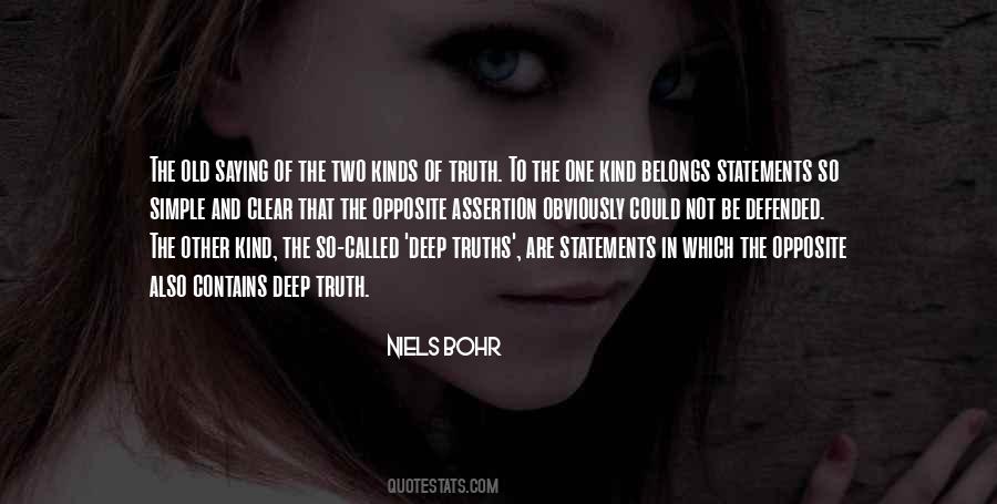 Simple And Deep Quotes #424190