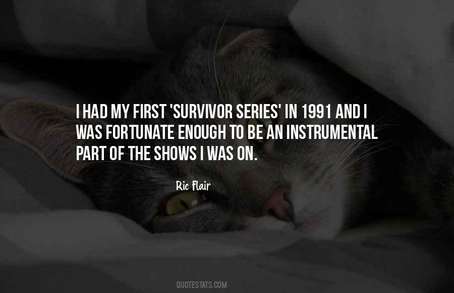Survivor Series Quotes #178209