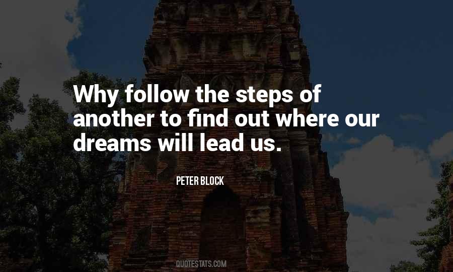 Follow The Dream Quotes #1557127