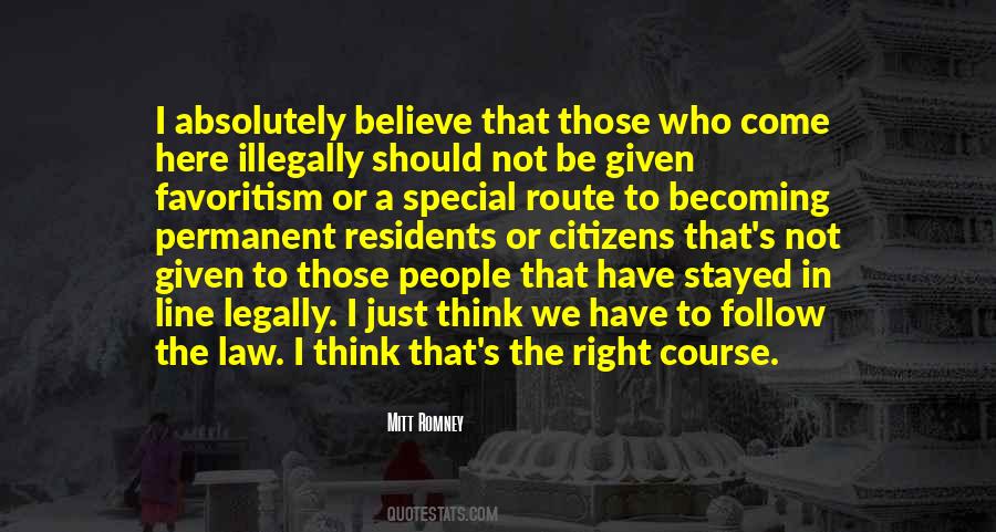 Follow The Law Quotes #1706267 Follow The Law Quotes #1706267
