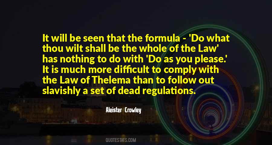 Follow The Law Quotes #1792479 Follow The Law Quotes #1792479