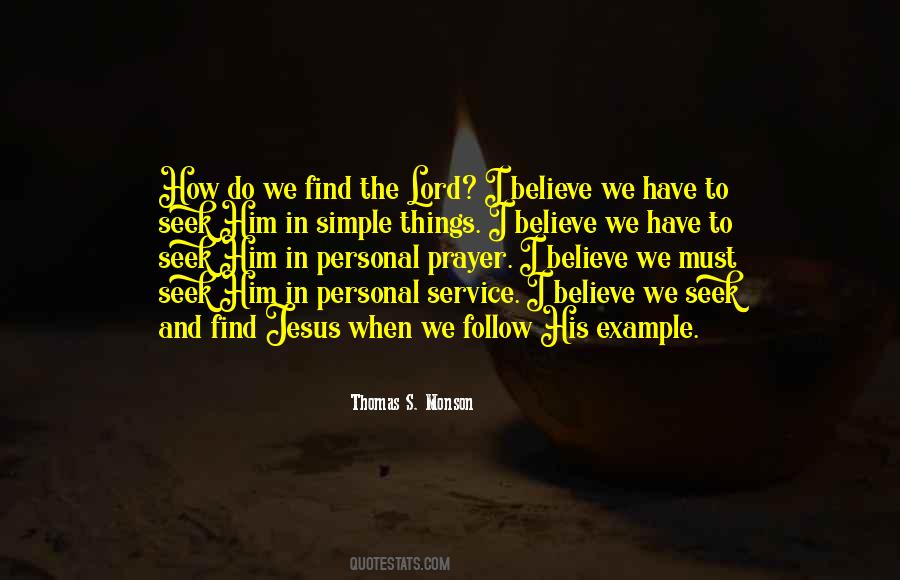 Follow The Lord Quotes #642164 Follow The Lord Quotes #642164