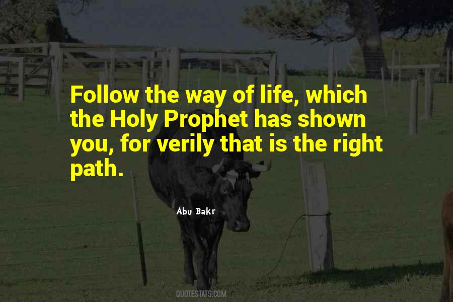 Follow The Right Way Quotes #919186