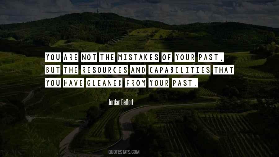 Mistakes Past Quotes #28171